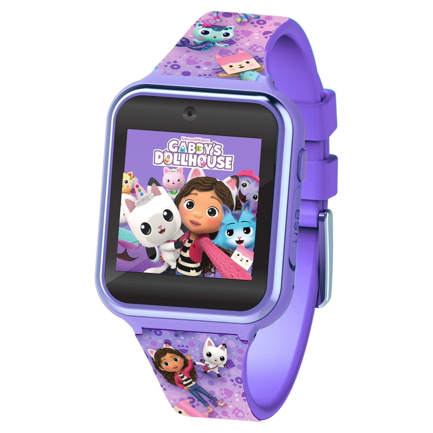 Barbie Unisex Kids Smartwatch & Headphones Set - Pink Bab40008wm, Kids Unisex, Size: One Size
