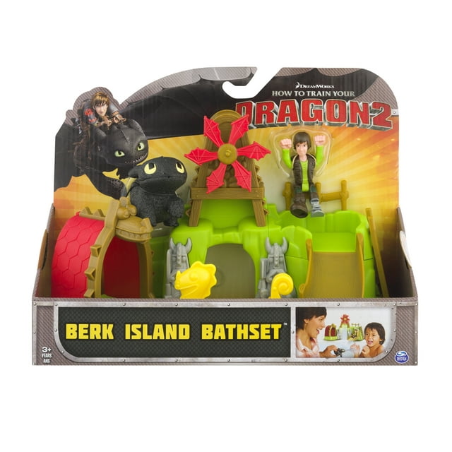 DreamWorks How to Train Your Dragon 2 Berk island Bath Set, 1.0 CT