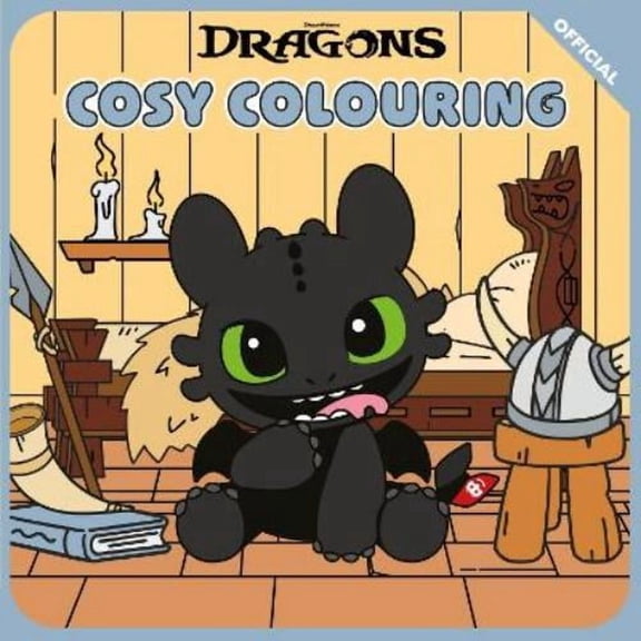 LLC DreamWorksAnimation DreamWorks Dragons: Cosy Colouring (Paperback)