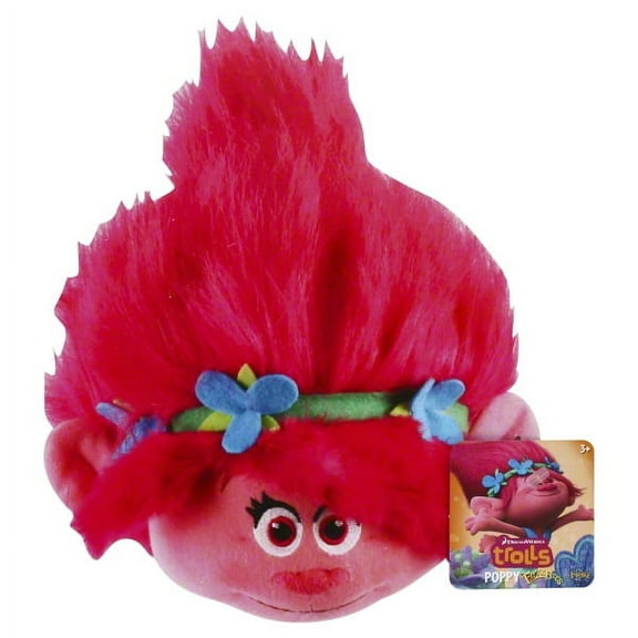 DreamWorks Poppy Fuzzbies Plush, Medium, Pink