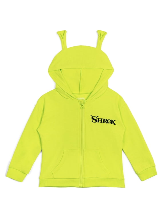 Shrek French Terry Zip Up Cosplay Hoodie Toddler to Big Kid