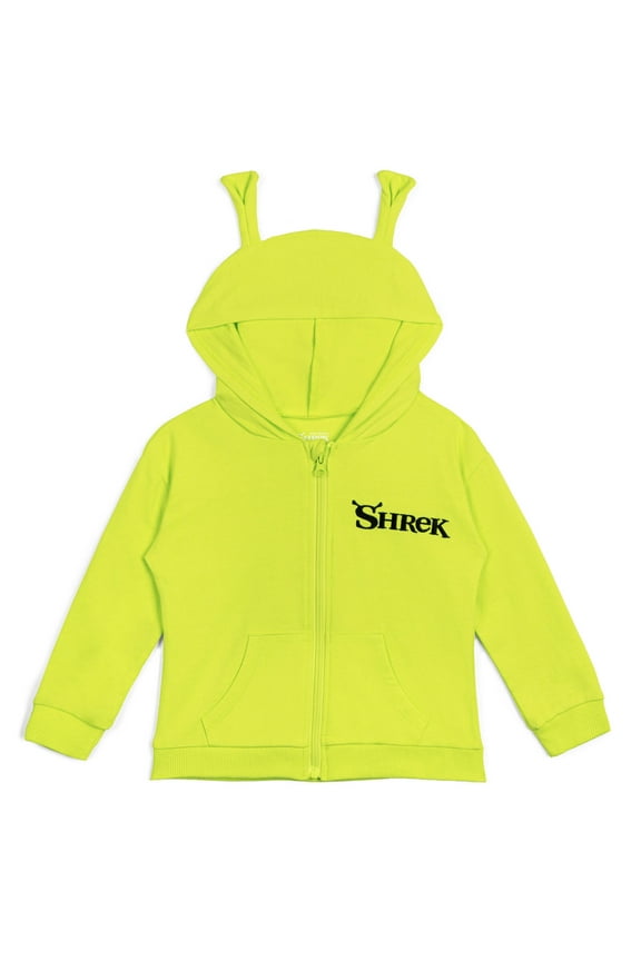 Shrek French Terry Zip Up Cosplay Hoodie Toddler to Big Kid
