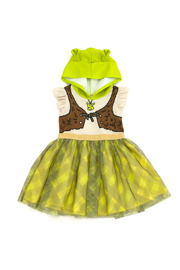 Shrek Scuba Cosplay Tulle Dress Toddler to Big Kid