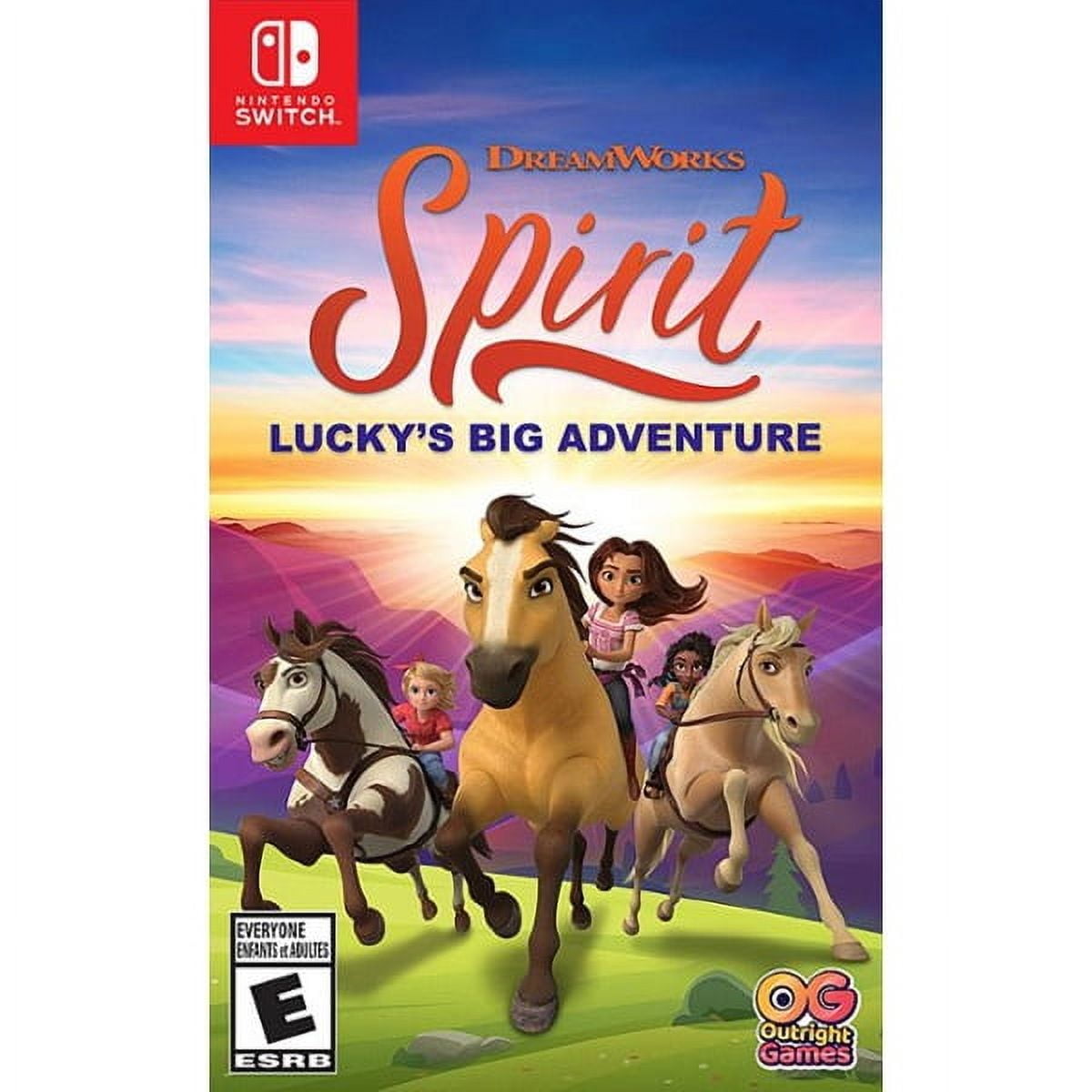 DreamWorks Spirit Lucky's Big Adventure Riding Video Game for