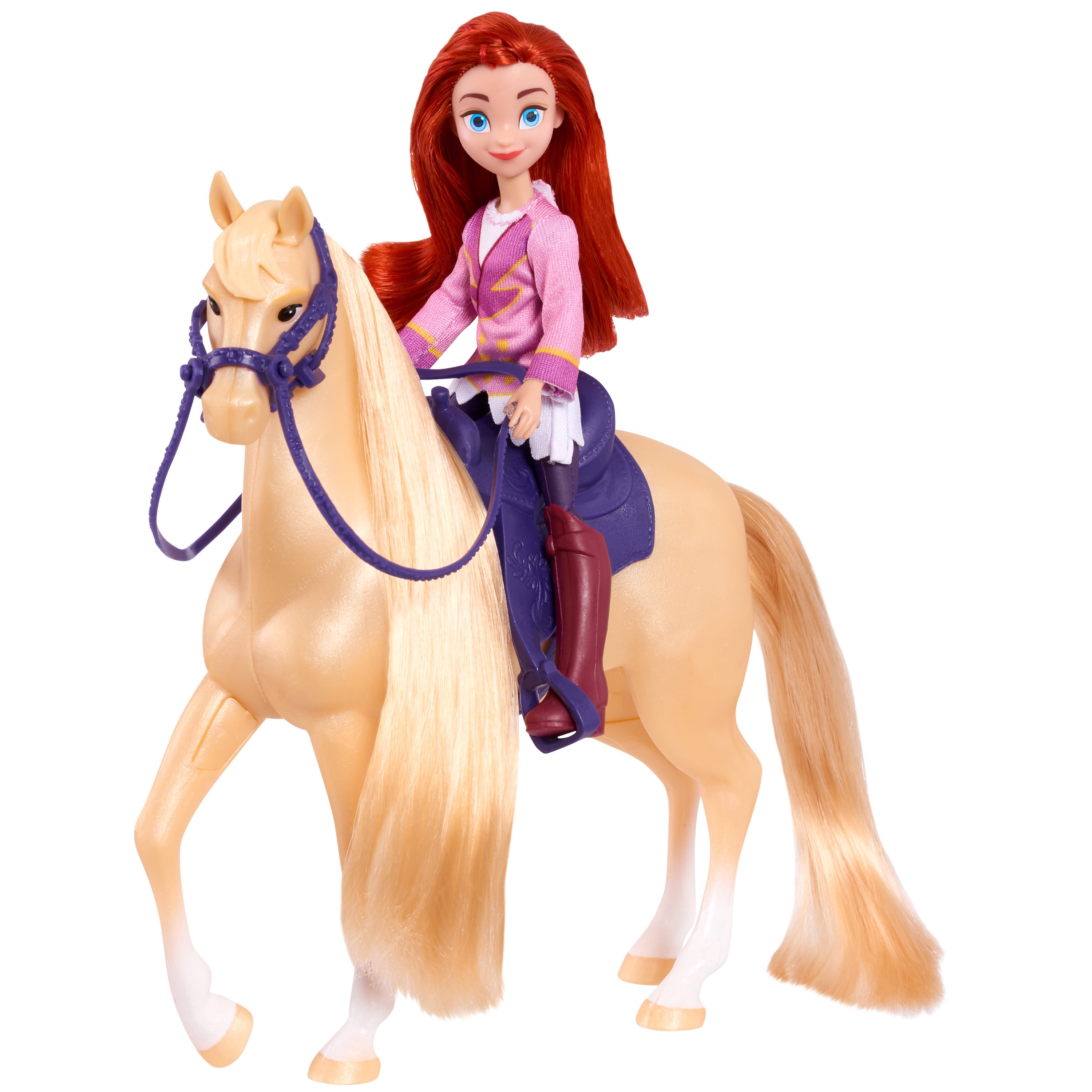 Set Figurine cheval + accessoires, avec sons Spirit DreamWorks