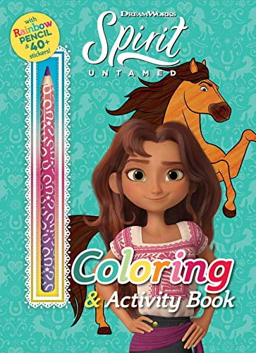 Pre-Owned DreamWorks Spirit Untamed: Coloring & Activity Book (Coloring Book with Covermount) Paperback