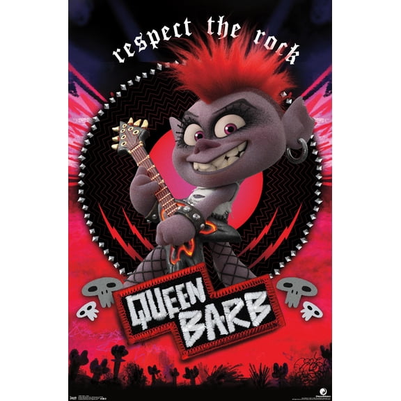 DreamWorks Trolls 2 - Barb Wall Poster, 22.375" x 34"