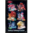 thumbnail image 1 of DreamWorks Trolls 2 - Grid Wall Poster, 22.375" x 34", Framed, 1 of 2