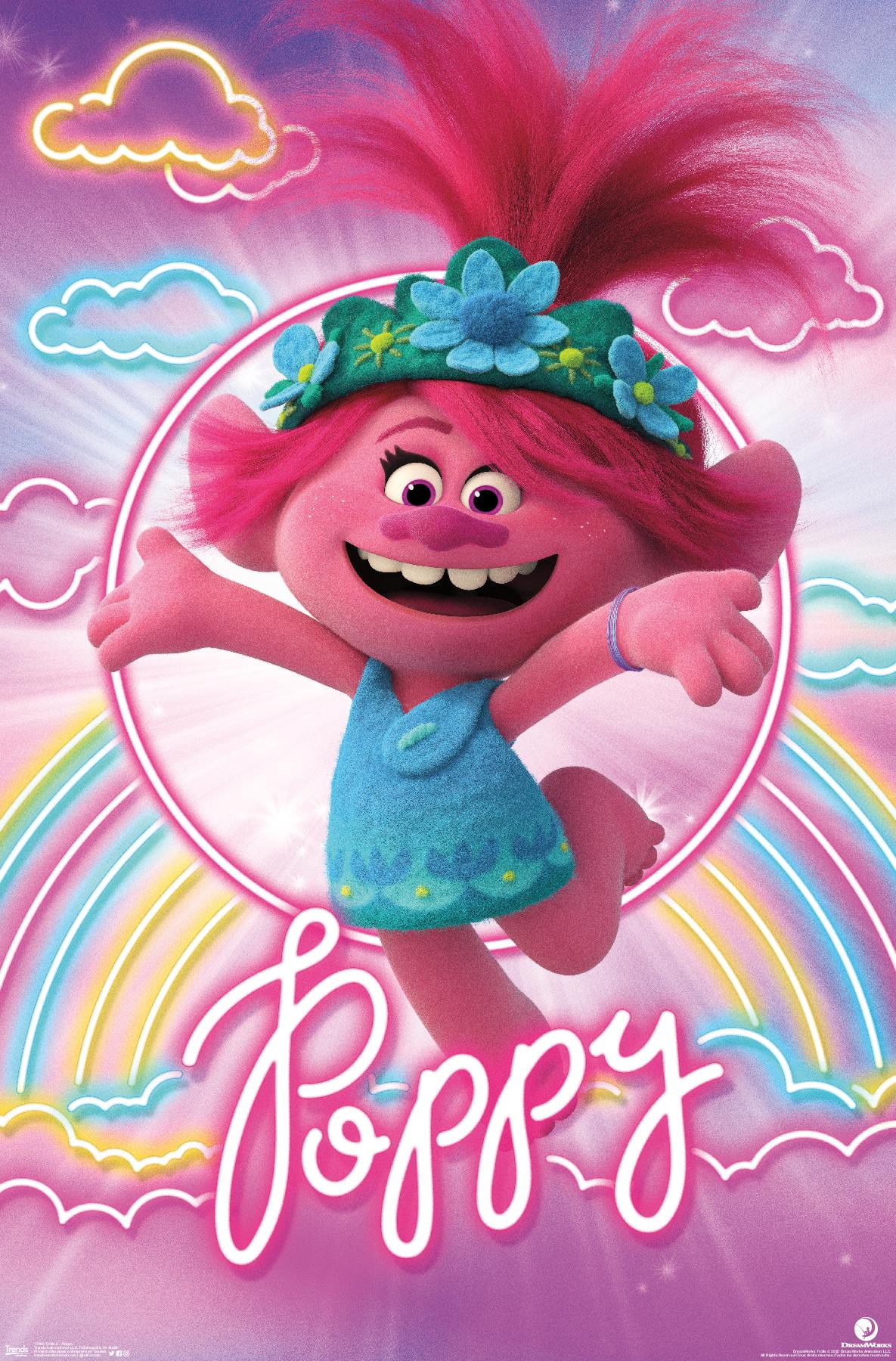 DreamWorks Trolls 2 - Poppy Wall Poster, 22.375 x 34 