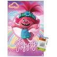 thumbnail image 1 of DreamWorks Trolls 2 - Poppy Wall Poster with Push Pins, 14.725" x 22.375", 1 of 3