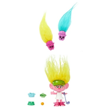 DreamWorks Trolls Band Together Hair Pops Viva Small Doll & Accessories, Toys Inspired by the Movie