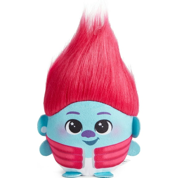 DreamWorks Trolls Band Together Hairmony Mixers Floyd Plush Toy with Sound, 6-inch Soft Doll