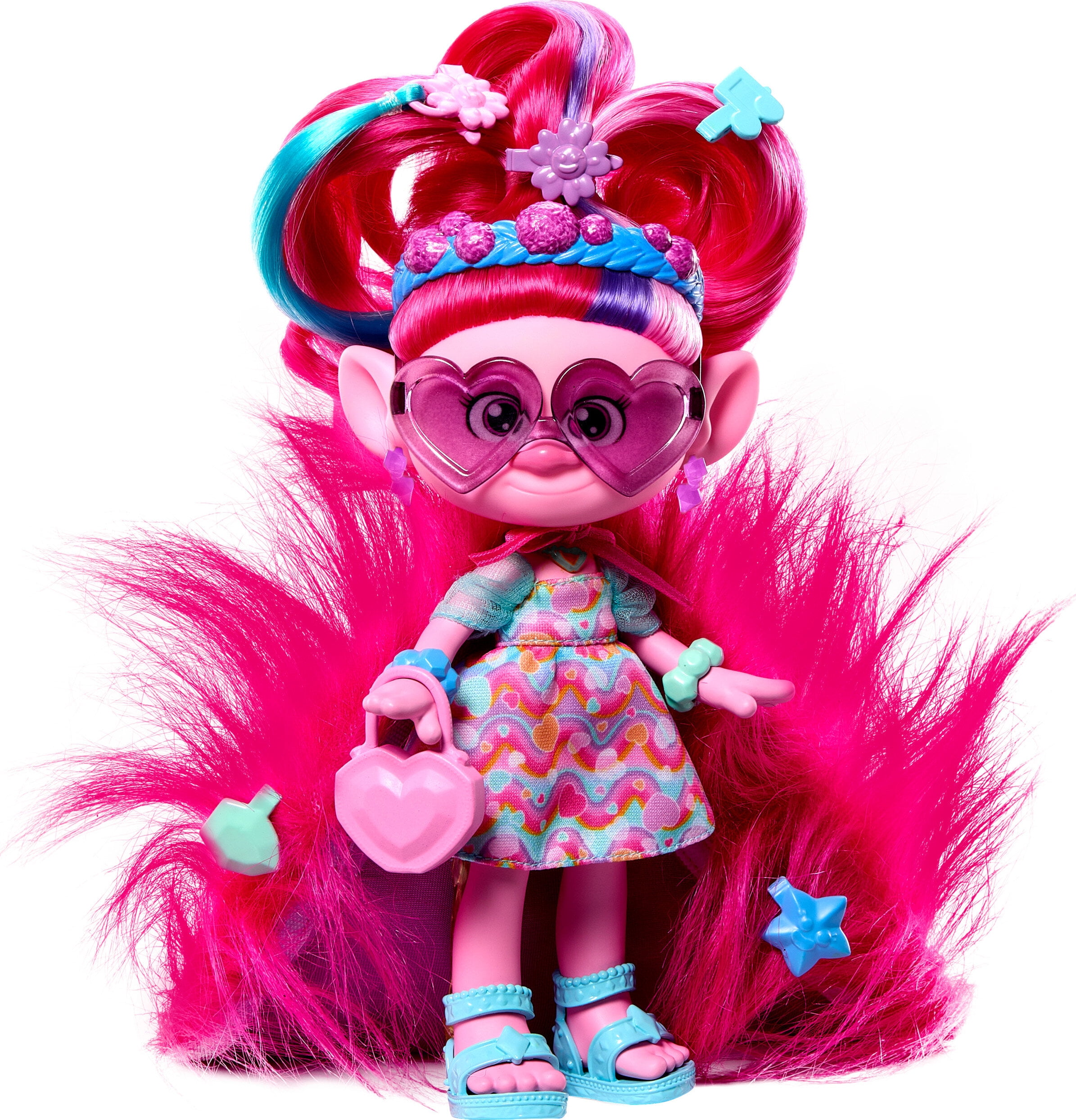 Dreamworks Trolls Band Together Chic Queen Poppy Fashion Doll