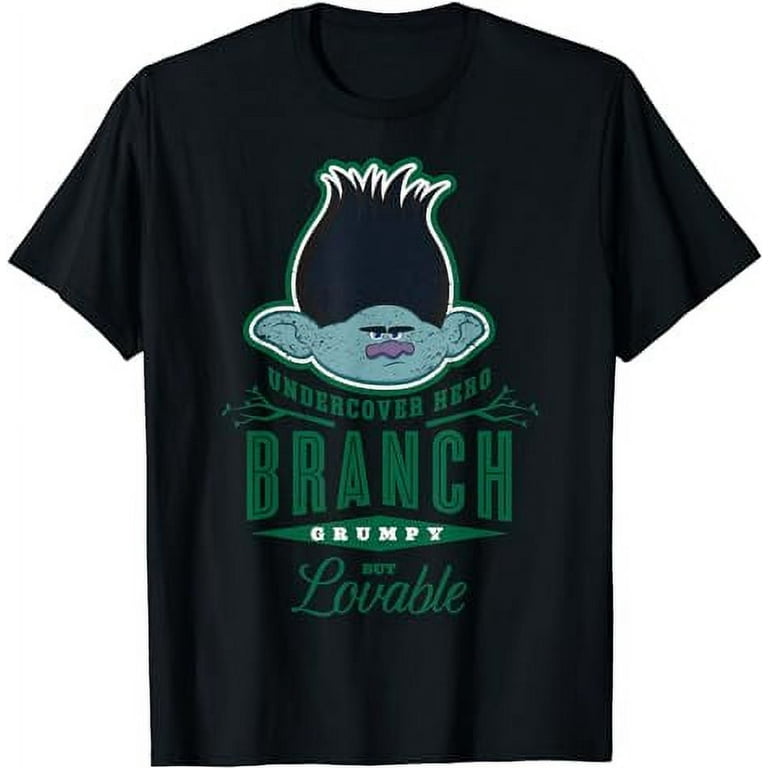 Dreamworks' Trolls Branch Grumpy But Lovable T-Shirt Dreamworks' Trolls Branch Grumpy But Lovable T-Shirt