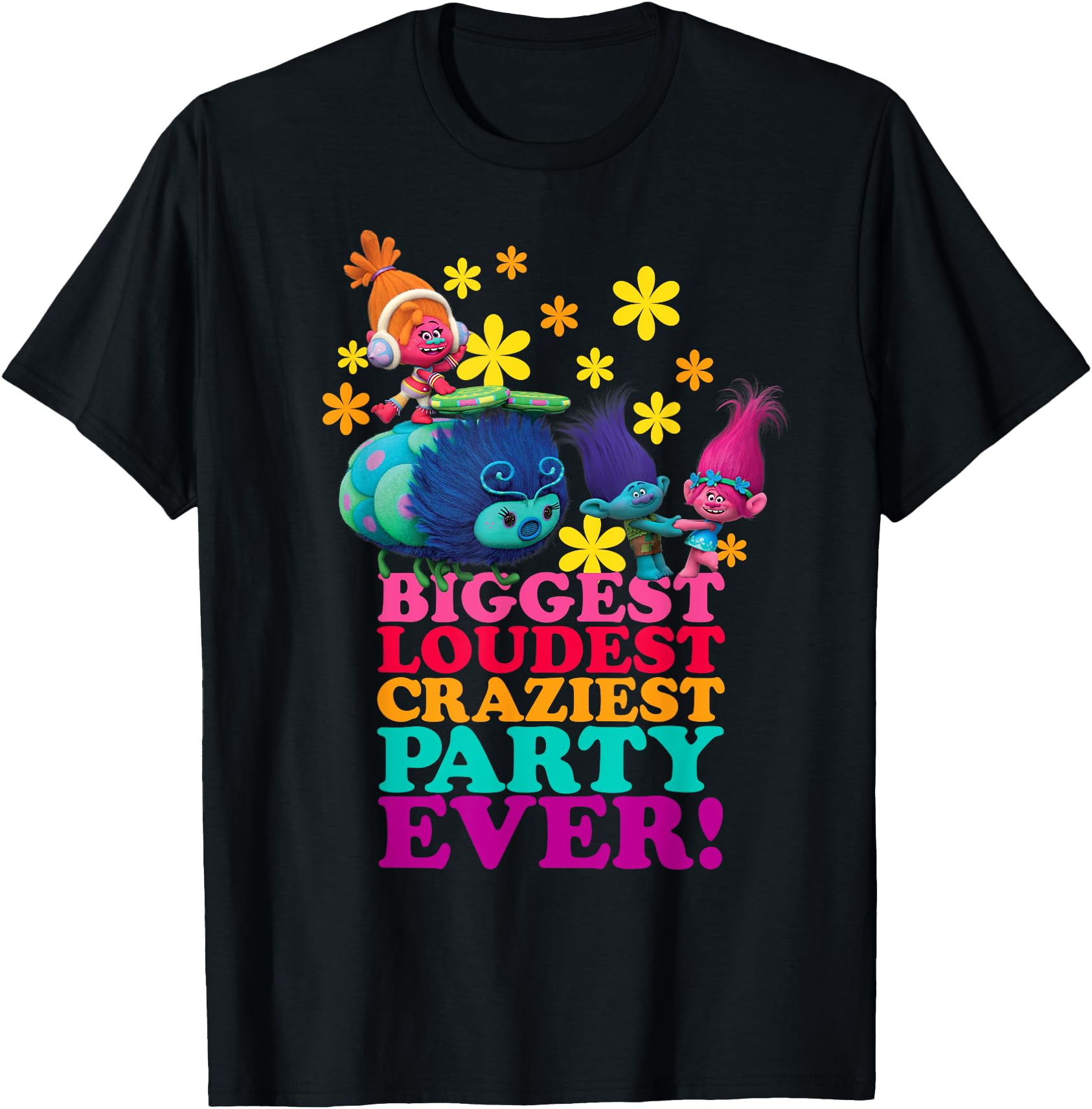 Dreamworks' Trolls Character Party T-Shirt Dreamworks' Trolls Character Party T-Shirt