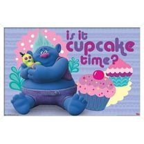 DreamWorks Trolls - Cupcakes Wall Poster, 14.725" x 22.375", Framed
