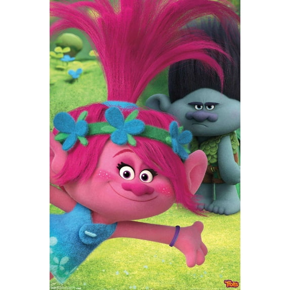 DreamWorks Trolls - Fun Wall Poster, 14.725" x 22.375"