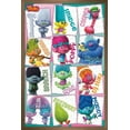 thumbnail image 1 of DreamWorks Trolls - Grid Wall Poster, 22.375" x 34", Framed, 1 of 3