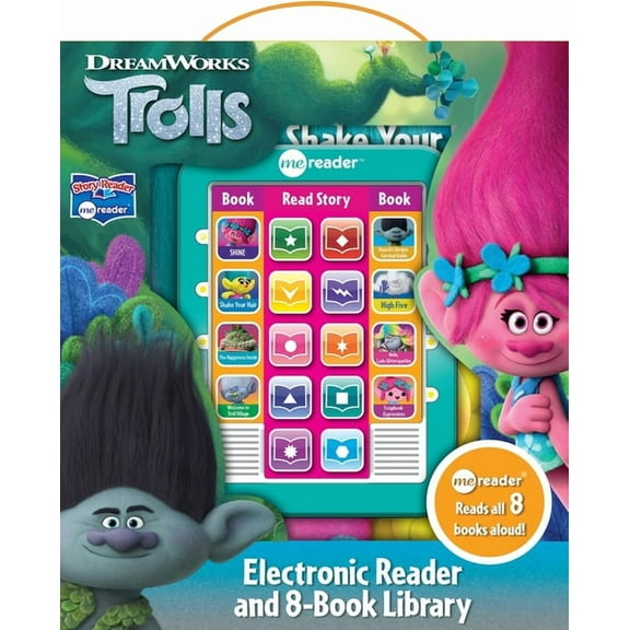 DreamWorks Trolls: Me Reader Electronic Reader and 8-Book Library Sound Book Set, (Paperback)