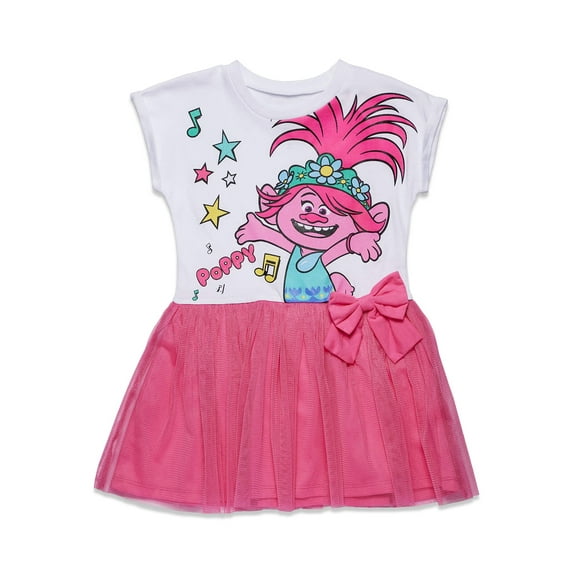 DreamWorks Trolls Poppy Little Girls Dress Toddler to Little Kid