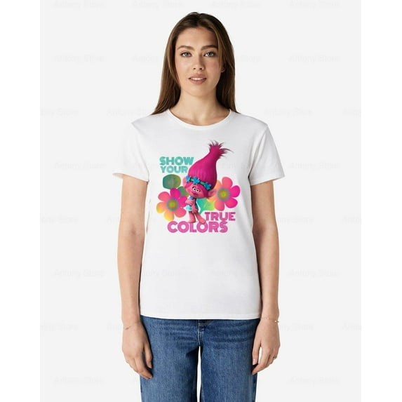 DreamWorks Trolls Show Your True Colors Movie T-shirt up to size 5XL