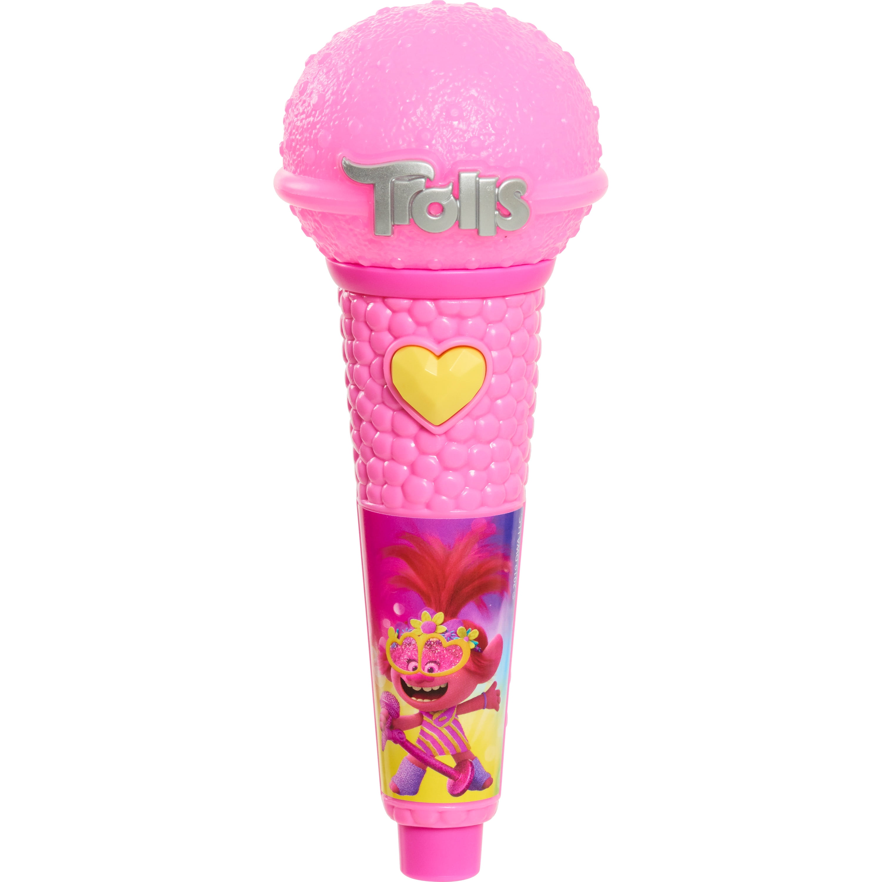DreamWorks TrollsTopia Musical Microphone, Kids Toys for Ages 3 Up