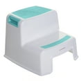 thumbnail image 1 of Dreambaby 2-Up Step Stool for Kids and Toddlers - Aqua, 1 of 8
