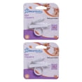 thumbnail image 1 of Dreambaby Baby Nail Clipper with Holder Curved Edges Trimming White Silver, 2-Pack, 1 of 6