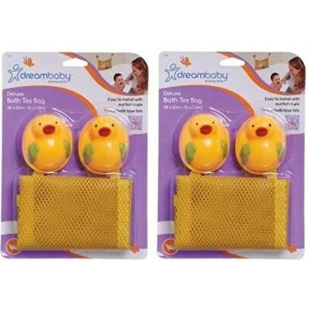 Dreambaby Deluxe Bath Toy Bag - Design May Vary - 2 Count