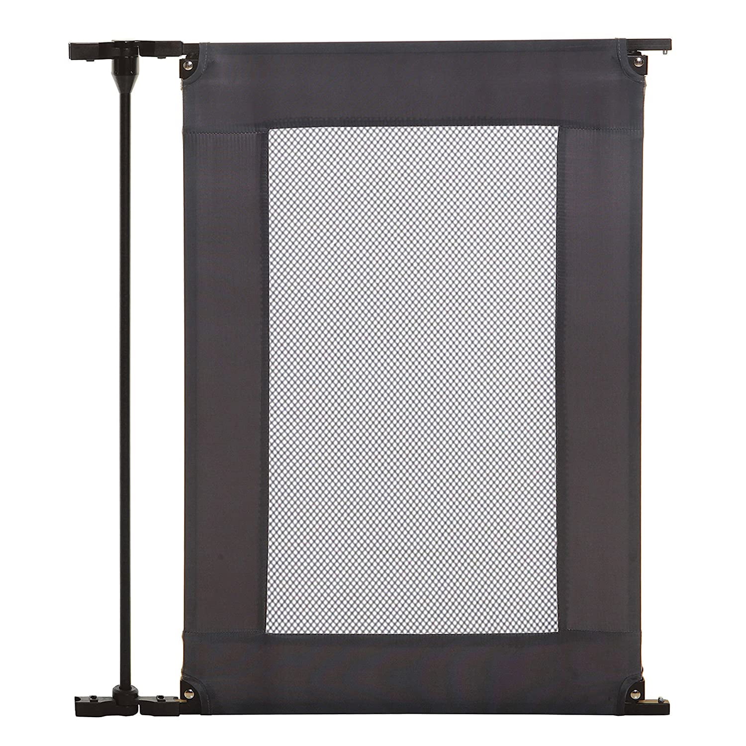Denver Black Mesh Baby Gate Extension Panel