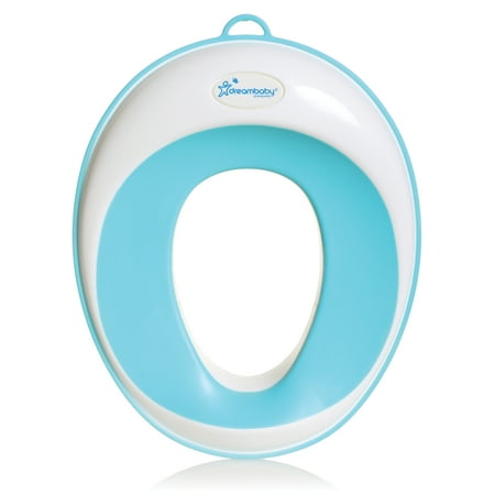 Dreambaby Ezy-Toilet Trainer Seat Potty Topper for Kids & Toddlers - Unisex - Aqua/White