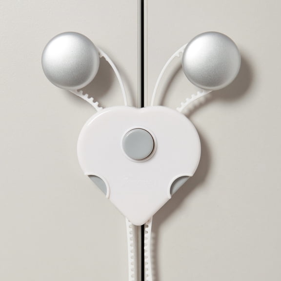 Dreambaby Flexi-Lock Cabinet Safety Lock for Babyproofing, White
