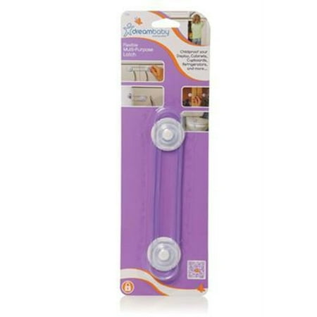 Dreambaby Flexible Multi Purpose Child Safety Latch Lock - White