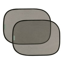 Dreambaby Insta-Cling Static Cling Car Window Shades, UPF 50  Sun Protection, 2 Pack, Black L1203A