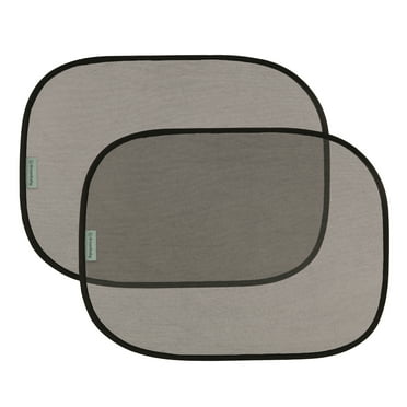 Dreambaby Insta-Cling Static Cling Car Window Shades, UPF 50+ Sun Protection, 2 Pack, Black L1203A