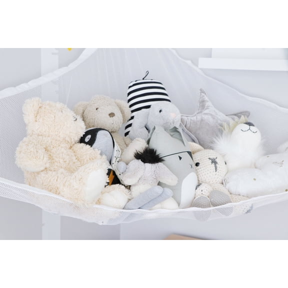 Dreambaby Jumbo Toy Storage Corner Hammock Net Organizer - 6 ft Long - Holds up to 30lbs Maximum Weight - Model L693