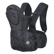 Dreambaby  Manhattan Adjustable 3 in 1 Position Baby Carrier - IHDI Approved Hip Healthy - Newborns Toddlers up to 33lbs - Fits for Most Adult Sizes - Black - Model L296