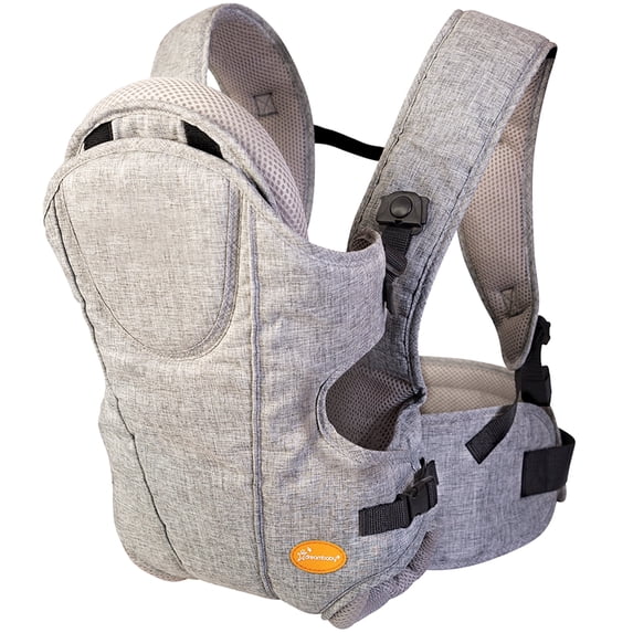 Dreambaby Oxford Adjustable 3-in-1 Position Baby Carrier Infant Unisex 7.5 to 33lbs Gray