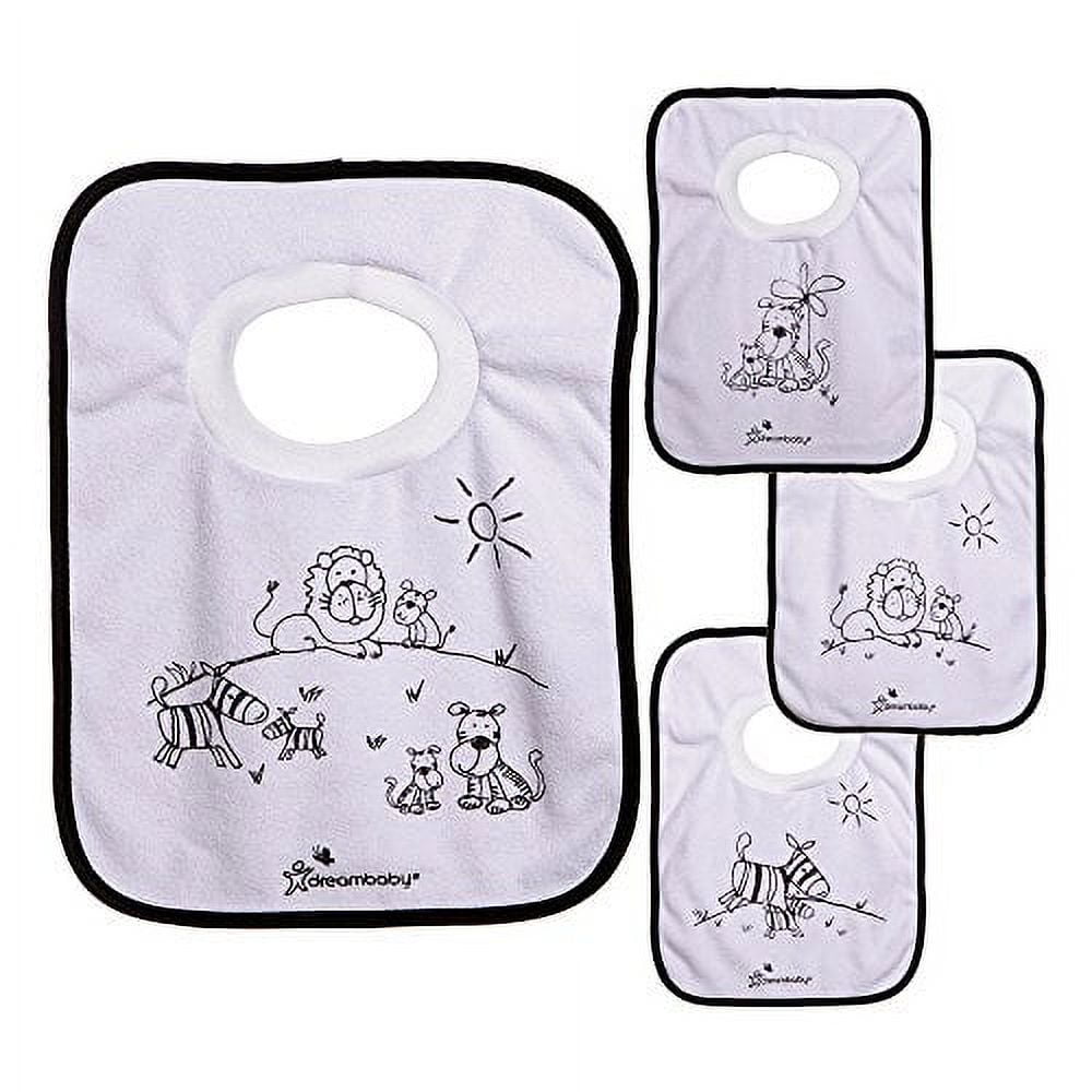 Dreambaby Pullover Bibs, 4 Count