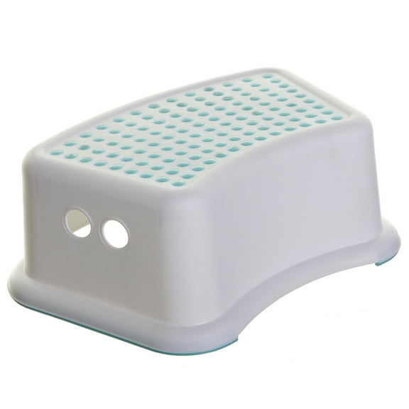 Dreambaby Step Stool for Kids - Non-Slip Base and Contoured Design for Toilet Potty Training and Sink Use- Aqua