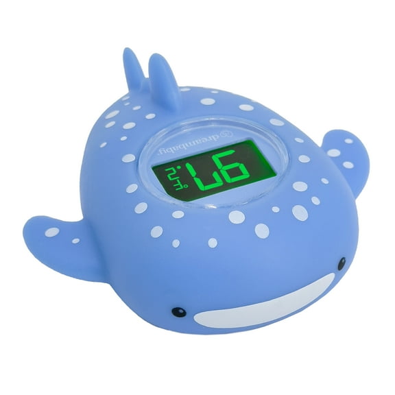 Dreambaby Whale Shark USB Rechargeable Baby Bath Thermometer
