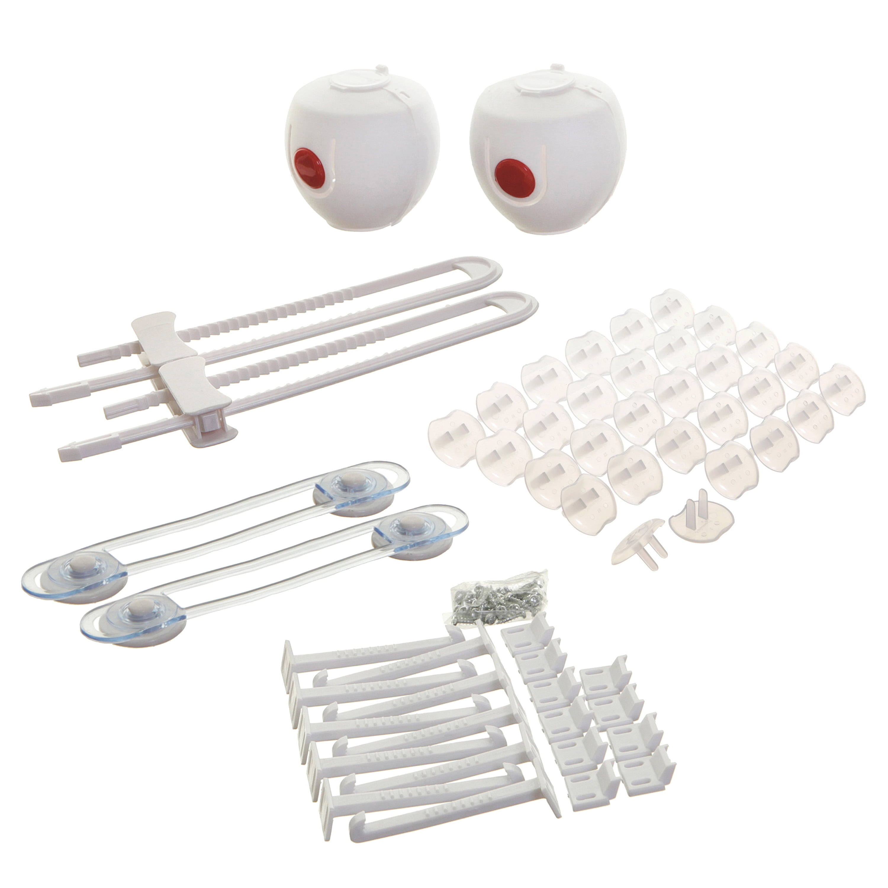Dreambaby White Plastic Home Safety Basics Kit 46 pk Dreambaby White Plastic Home Safety Basics Kit 46 pk