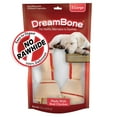 Dreambone Large Chews with STF9 Real Chicken 2 Count, RawhideFree