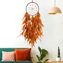 Dreamcatcher Gift Of Healing, Woven Home Decor Pendant, Nylon Material, Blue Color, 28.74x6.3in, Symbolizes Catching Bad Dreams, Fits Modern/Vintage Styles, Bedroom/Living Room/Office