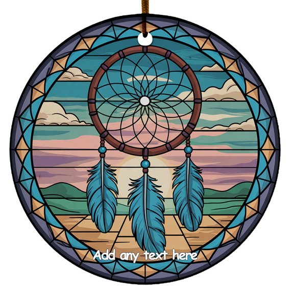 Dreamcatcher Ornament Unique Ornament Gift for Man, Woman, Family & Friends, Customizable Christmas Tree Decoration Christmas 2025