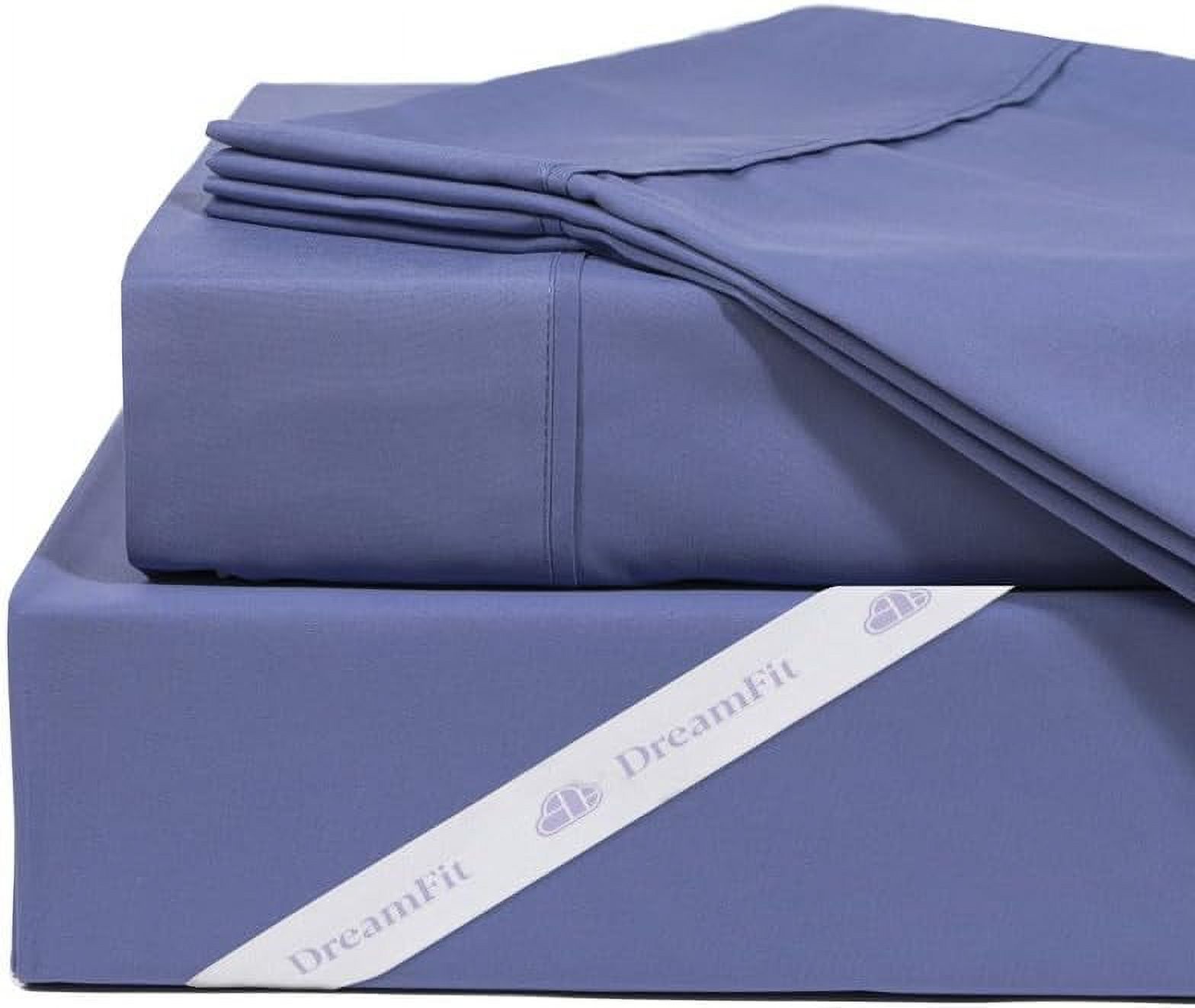 100 Natural Long Staple Cotton Sheet Set With Elastic Corner Bands With Extra Deep