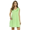 thumbnail image 1 of Dreamcrest Nightgown / Women Sleepwear / Sleep Dress (Lime, Medium), 1 of 2