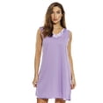 thumbnail image 1 of Dreamcrest Nightgown / Women Sleepwear / Sleep Dress (Purple, Small), 1 of 2