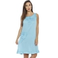thumbnail image 1 of Dreamcrest Nightgown / Women Sleepwear / Womans Pajamas (Bright Blue, Medium), 1 of 3