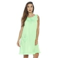 thumbnail image 1 of Dreamcrest Nightgown / Women Sleepwear / Womans Pajamas (Bright Green, Medium), 1 of 3